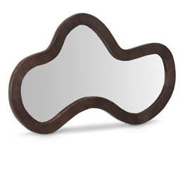 Meridian Oblique Brown Mirror