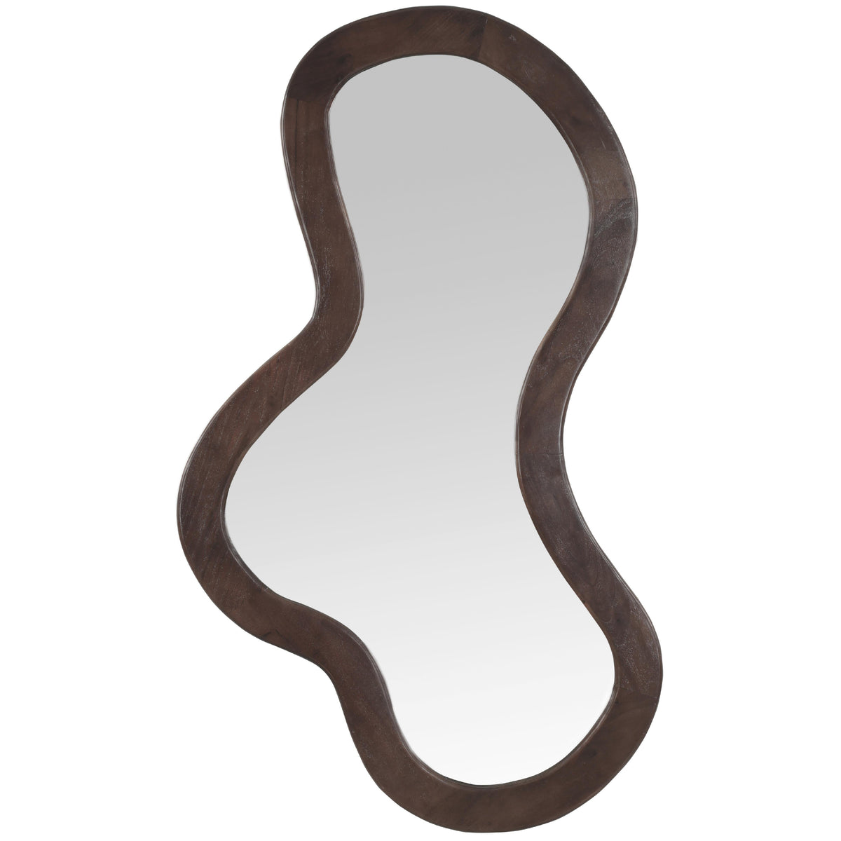 Meridian Oblique Brown Mirror