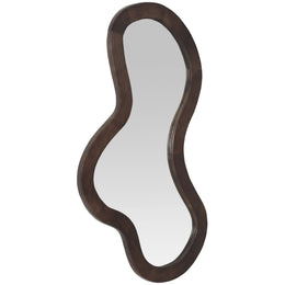 Meridian Oblique Brown Mirror