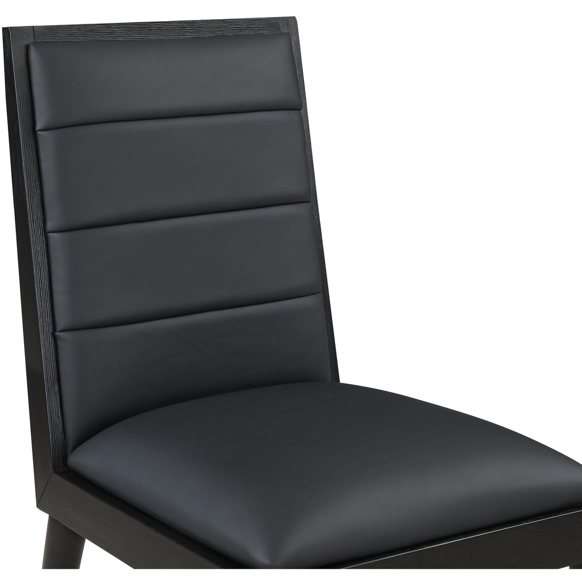 Meridian Bristol Black Vegan Leather Dining Chair