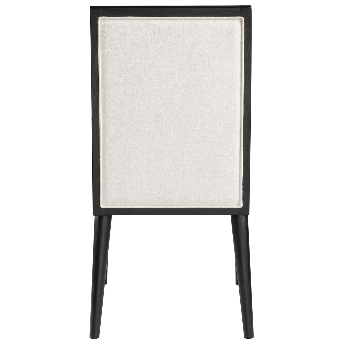 Meridian Bristol Cream Linen Textured Fabric Dining Chair
