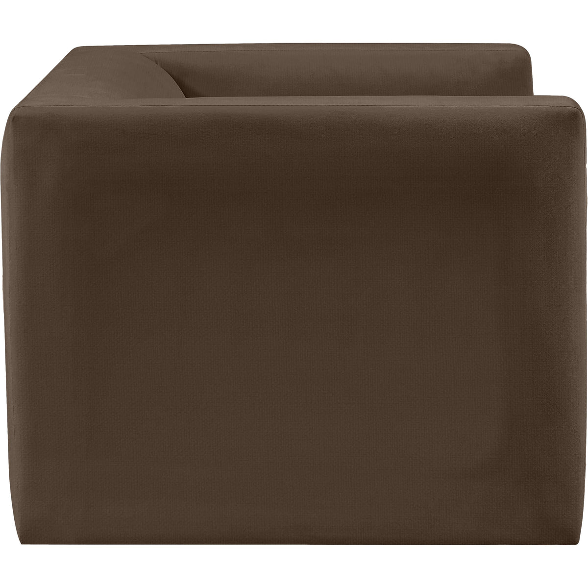 Meridian Henson Brown Velvet Chair