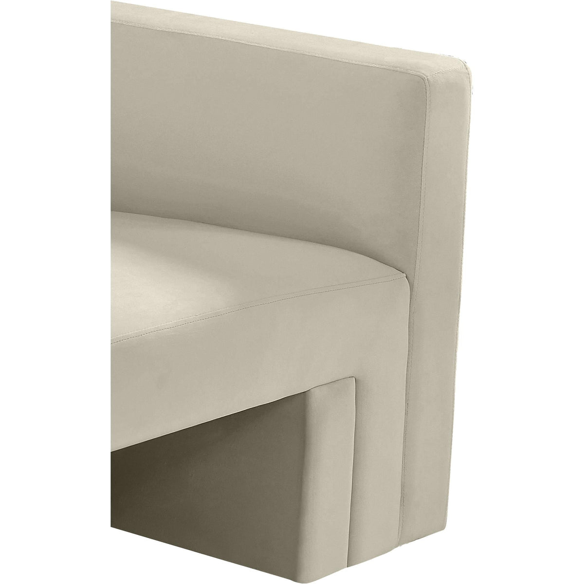 Meridian Henson Cream Velvet Chair