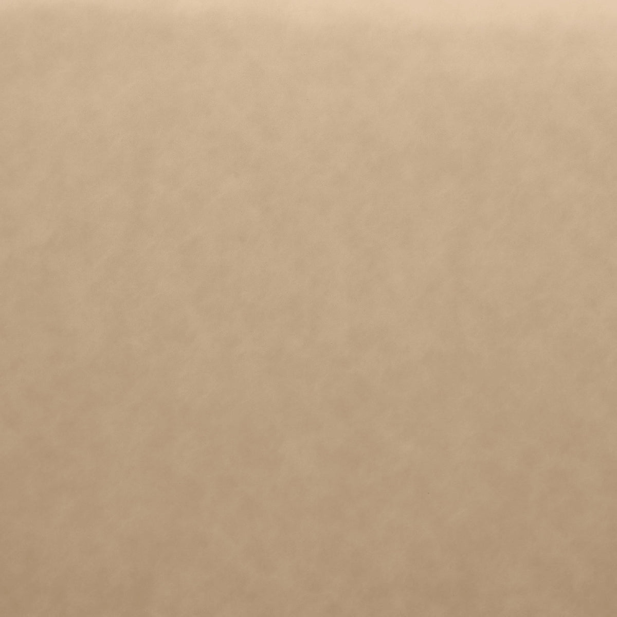 Meridian Cube Tan Vegan Leather Ottoman