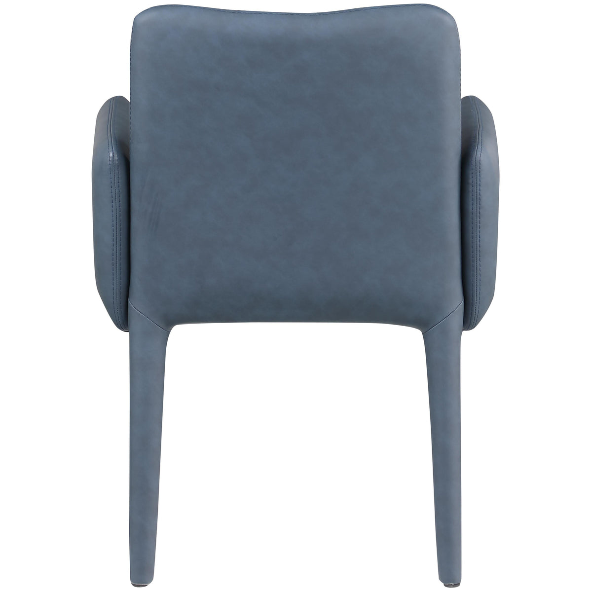 Meridian Pelle Navy Vegan Leather Accent/Dining Chair