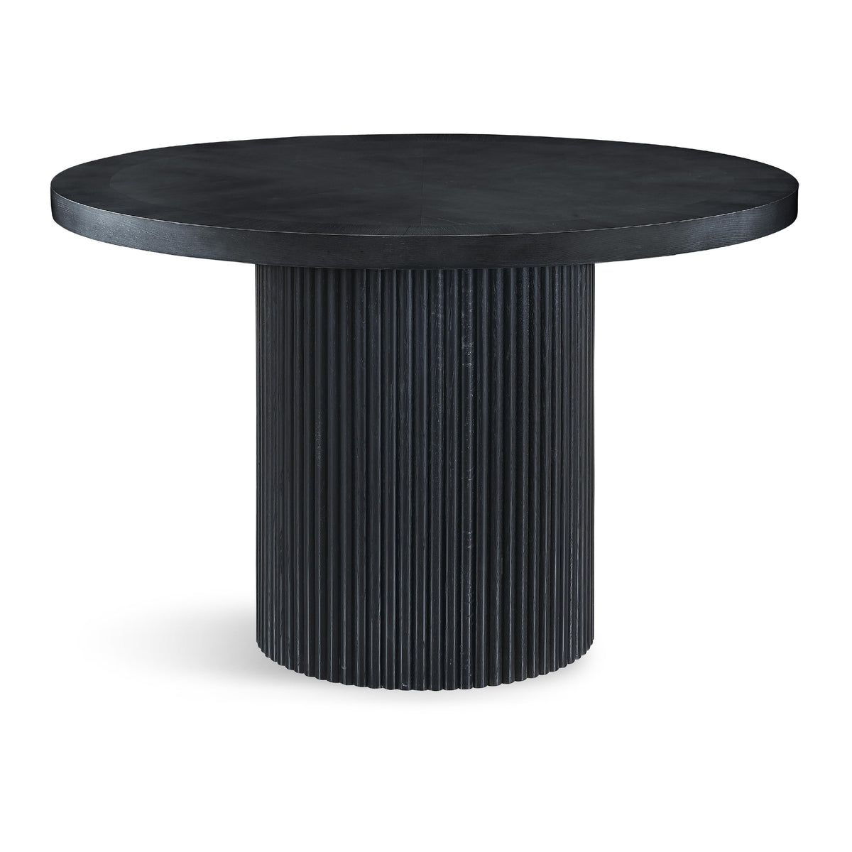 Meridian Belinda Black Oak Veneer Dining Table