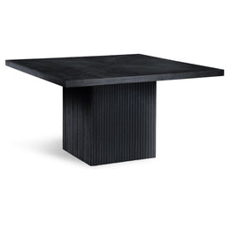 Meridian Belinda Black Oak Veneer Dining Table