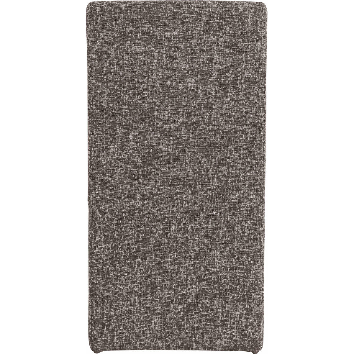 Meridian Benson Brown Linen Textured Fabric Dining Chair