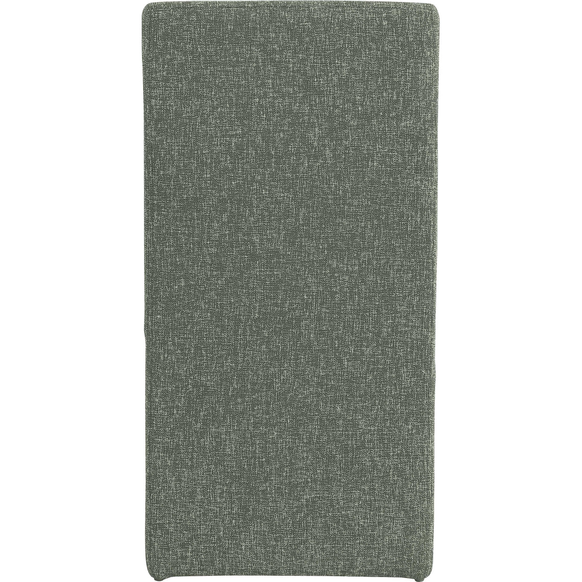 Meridian Benson Green Linen Textured Fabric Dining Chair