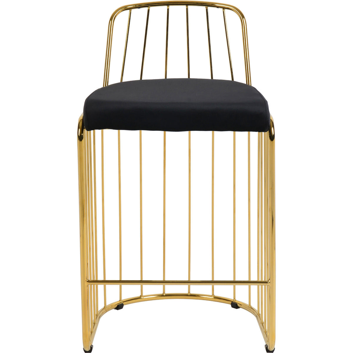 Meridian Lupita Black Vegan Leather Dining Chair