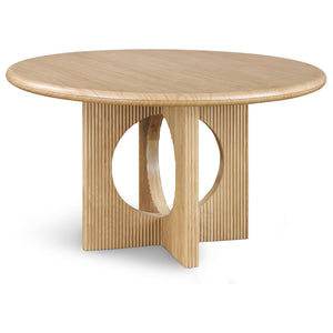 Meridian Rivas Natural Oak Dining Table