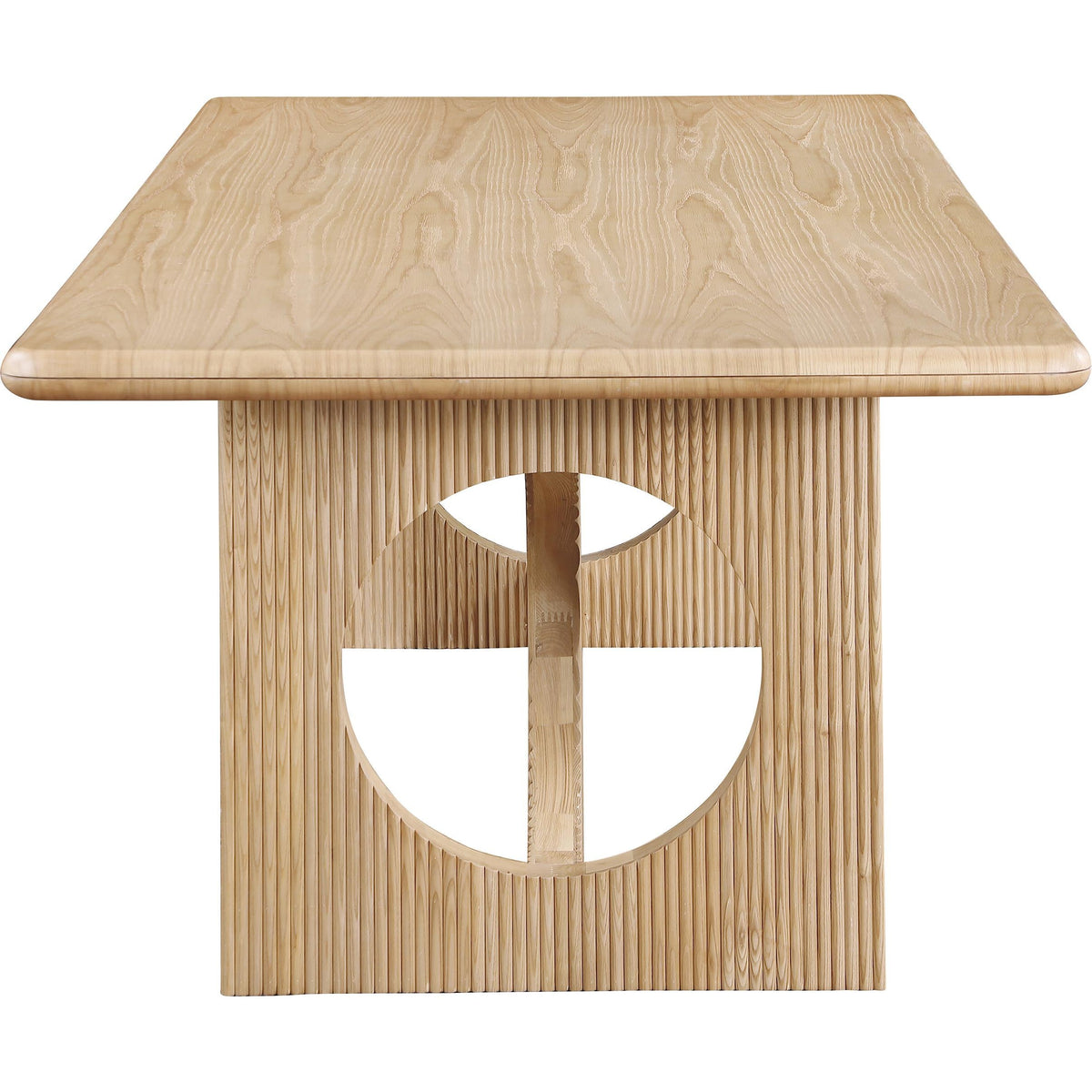 Meridian Rivas Natural Oak Dining Table