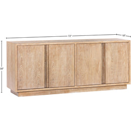Meridian Cyrus Natural Sideboard/Buffet