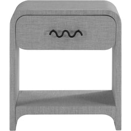Meridian Medley Grey Night Stand / Side Table