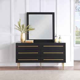 Meridian Marisol Black Dresser