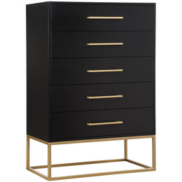 Meridian Maxine Black Chest