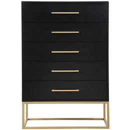 Meridian Maxine Black Chest