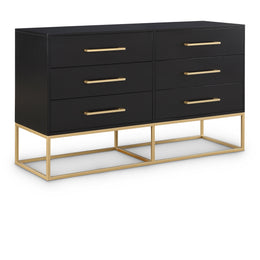 Meridian Maxine Black Dresser