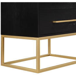 Meridian Maxine Black Night Stand