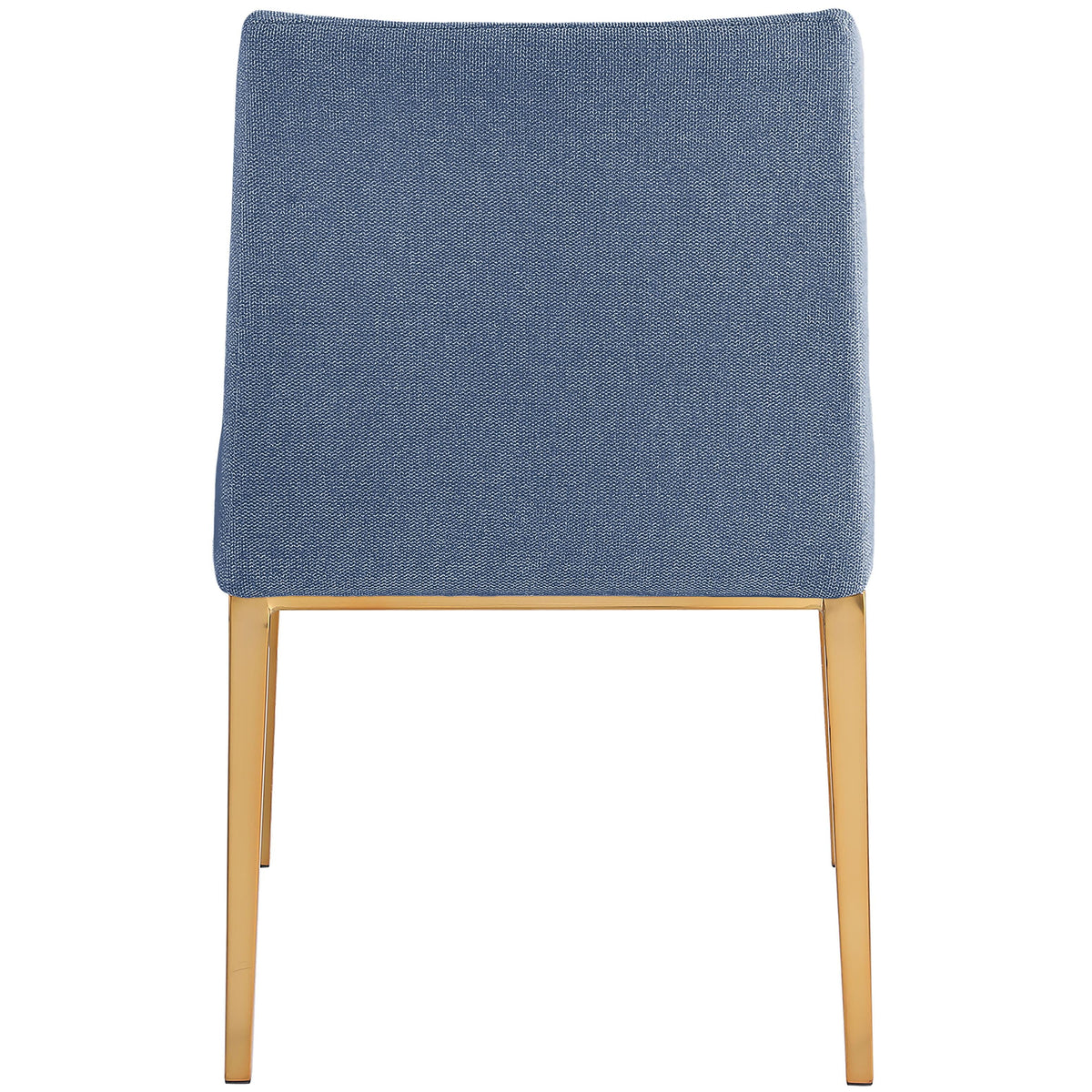 Meridian Haines Navy Polyester Fabric Dining Chair