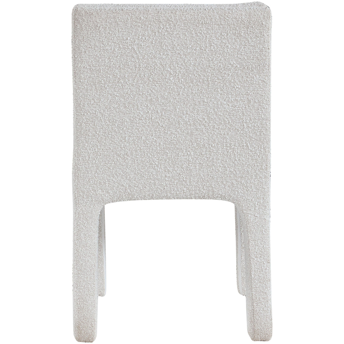 Meridian Kai Cream Boucle Fabric Dining Chair