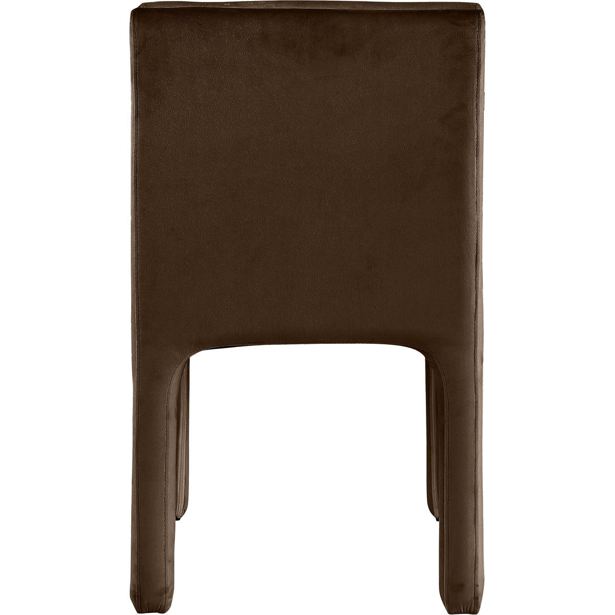 Meridian Kai Brown Velvet Dining Chair