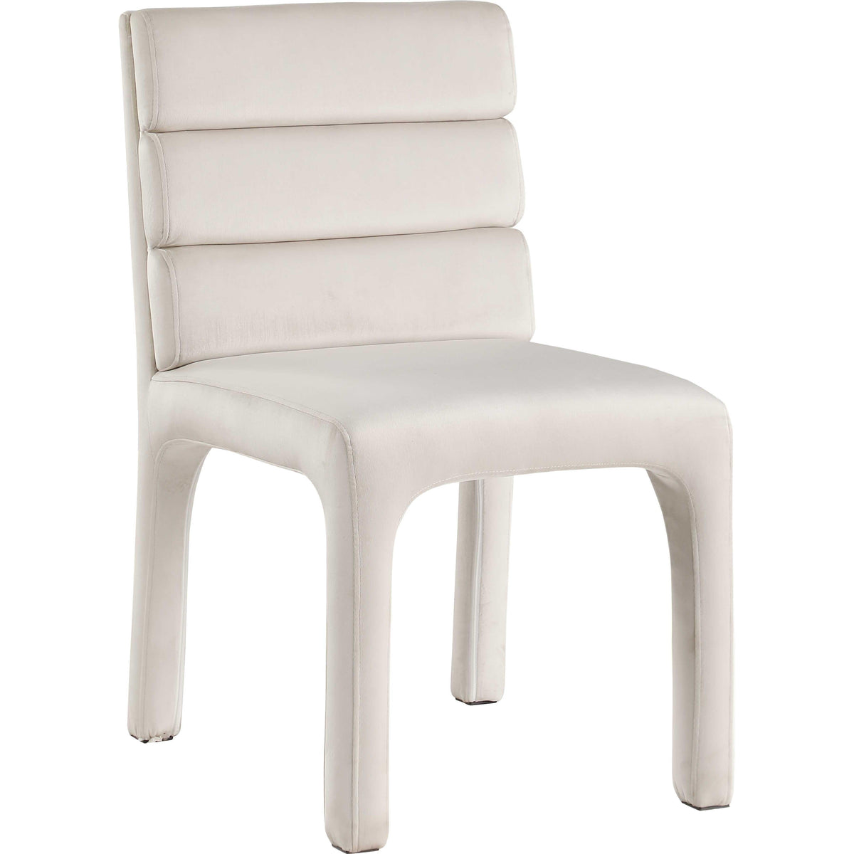 Meridian Kai Cream Velvet Dining Chair