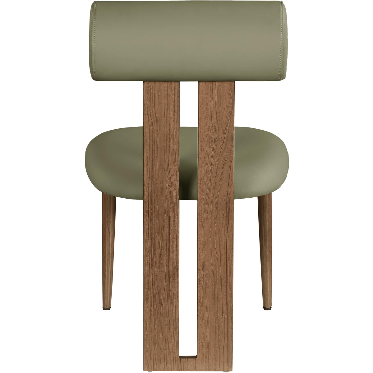 Meridian Dario Green Vegan Leather Dining Chair