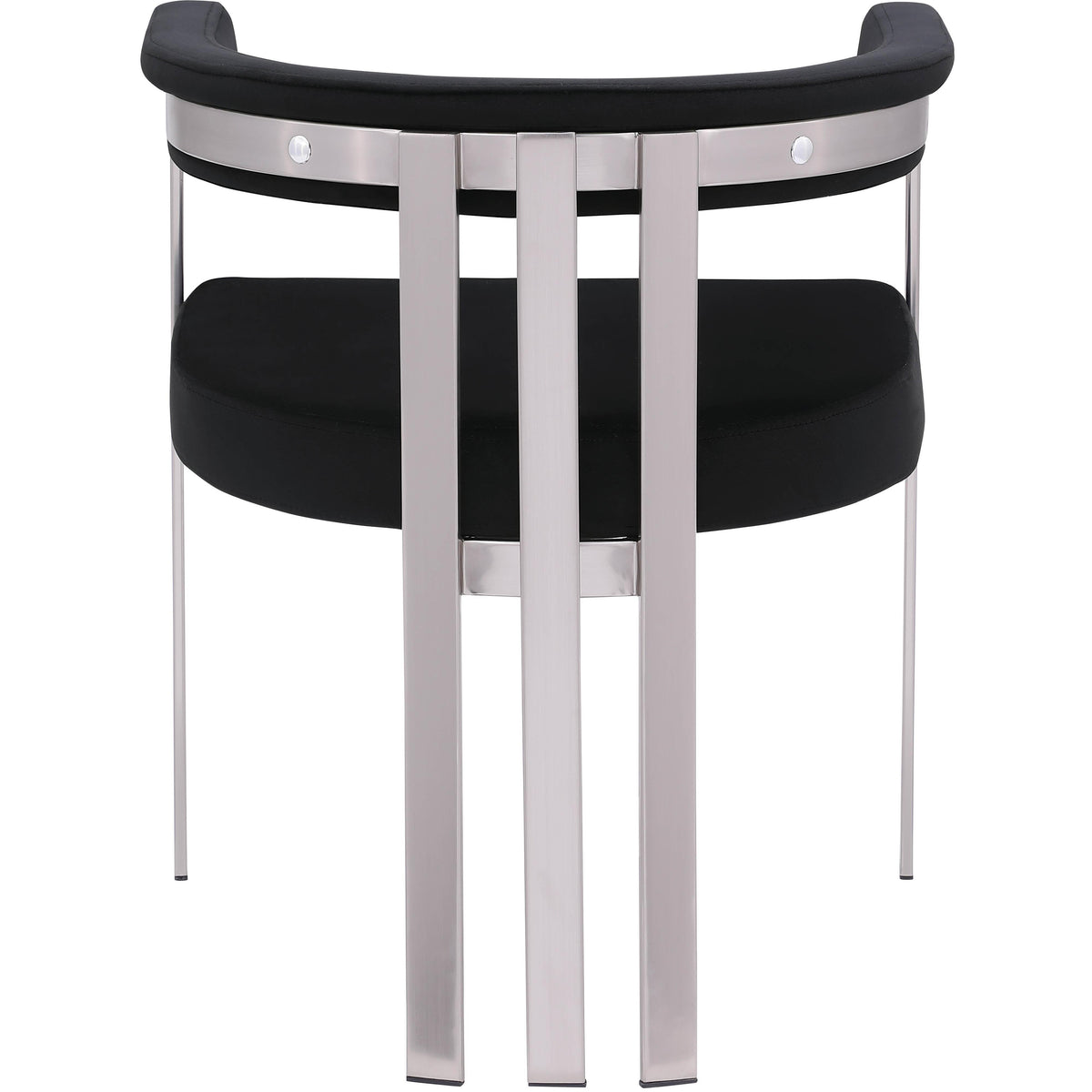 Meridian Marcello Black Velvet Dining Chair