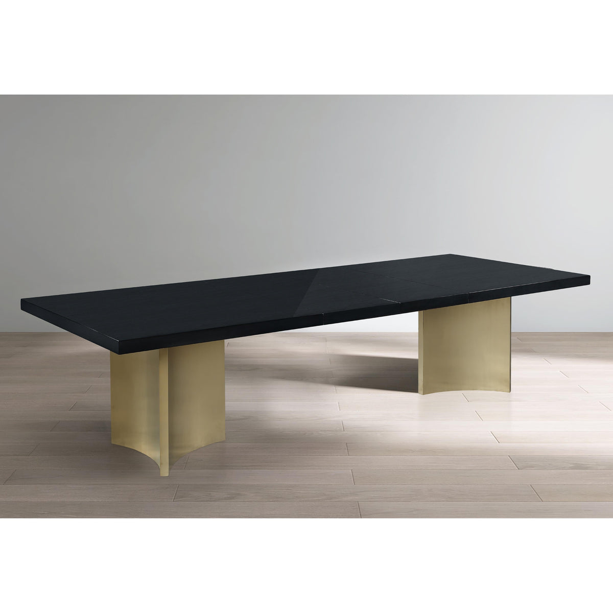 Meridian Immerse Black Dining Table (3 Boxes)