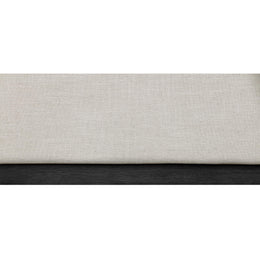 Meridian Alfie Beige Linen Textured Fabric Full Bed