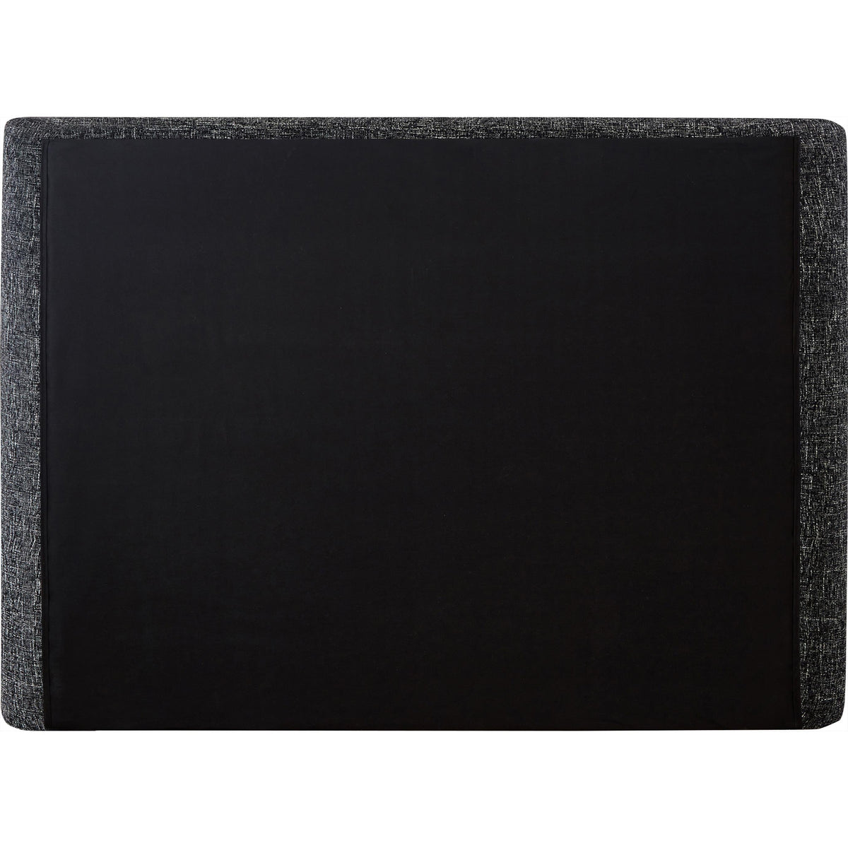Meridian Penny Black Polyester Fabric King Bed