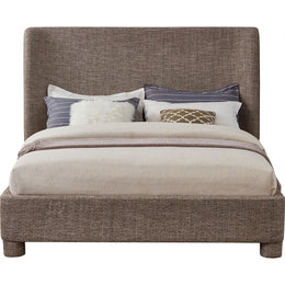 Meridian Penny Brown Polyester Fabric Full Bed