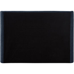 Meridian Penny Navy Chenille Fabric Full Bed
