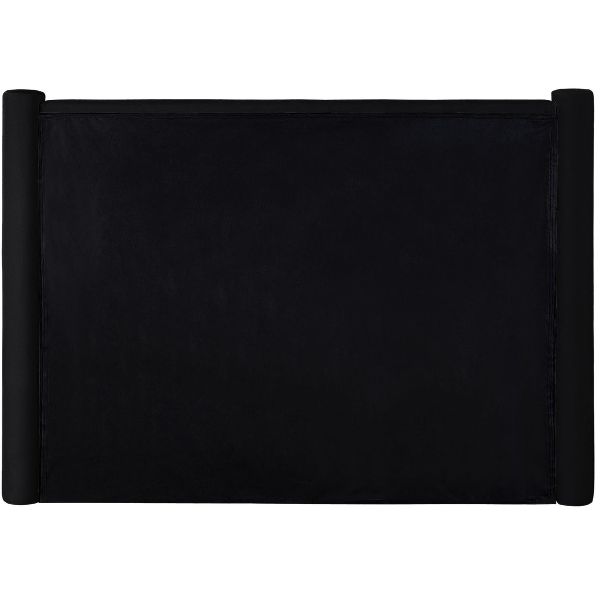 Meridian Elias Black Velvet Full Bed