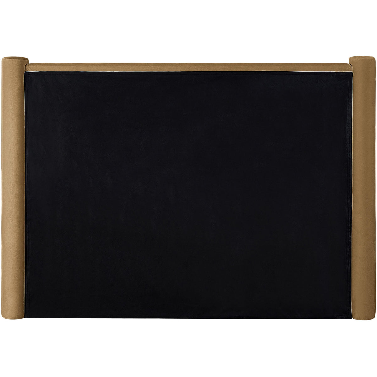 Meridian Elias Saddle Velvet Full Bed