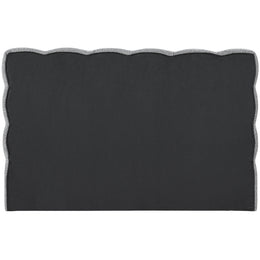 Meridian Deco Grey Boucle Fabric King Bed (3 Boxes)
