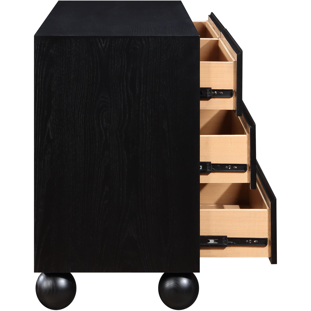 Meridian Kent Black Dresser
