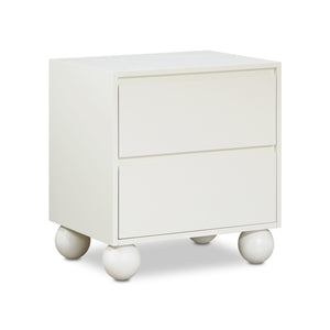 Meridian Kent Cream Night Stand