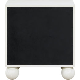 Meridian Kent Cream Night Stand