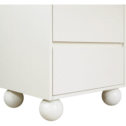 Meridian Kent Cream Night Stand