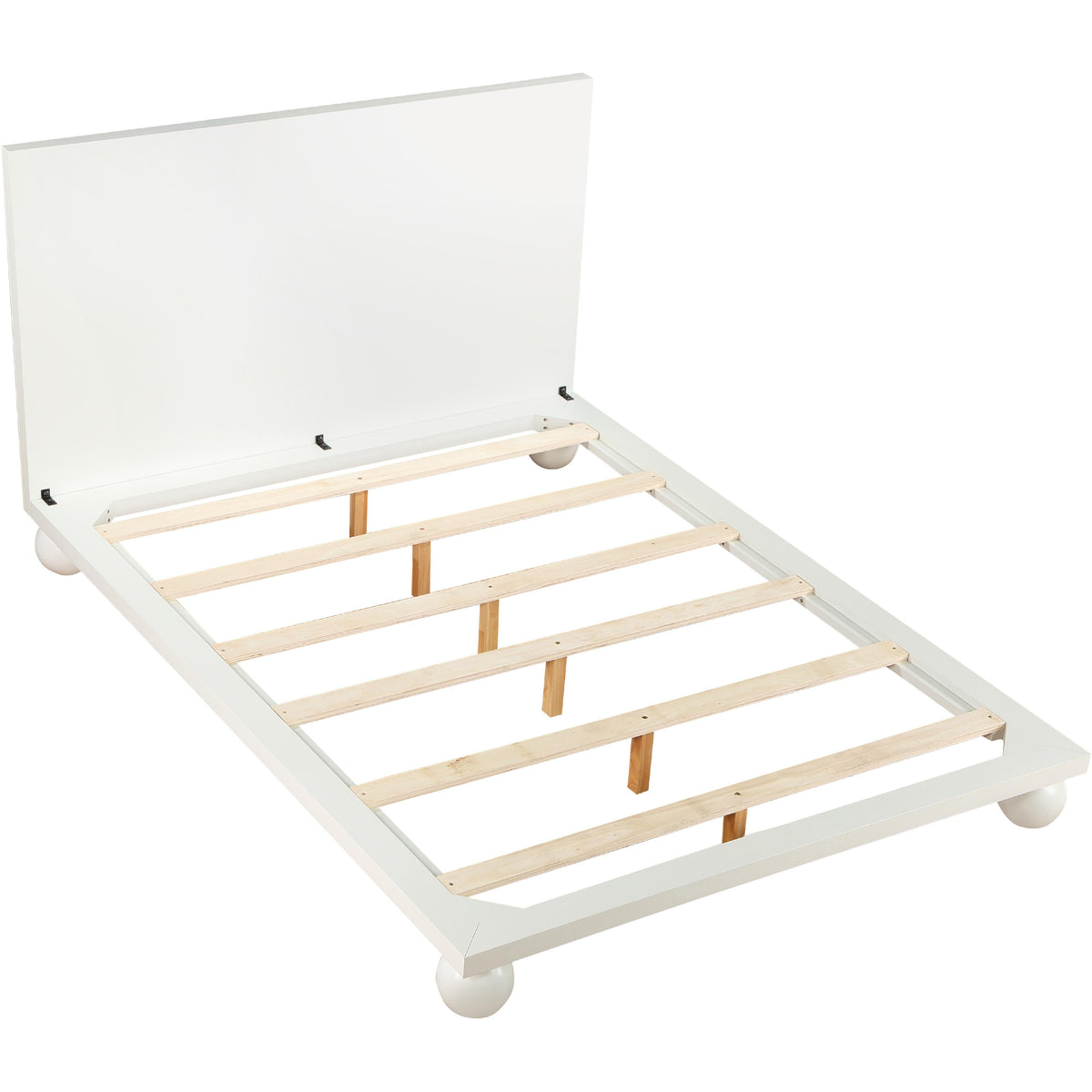 Meridian Kent Cream Queen Bed (3 Boxes)