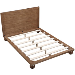 Meridian Kent Walnut King Bed (3 Boxes)