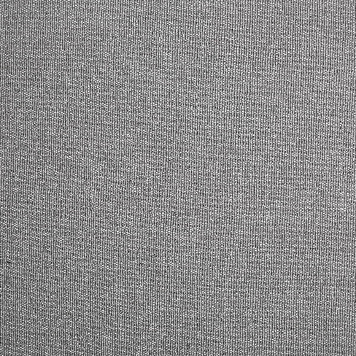 Meridian Lucia Grey Linen Textured Fabric King Bed