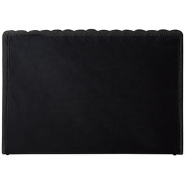 Meridian Nash Black Boucle Fabric Twin Bed