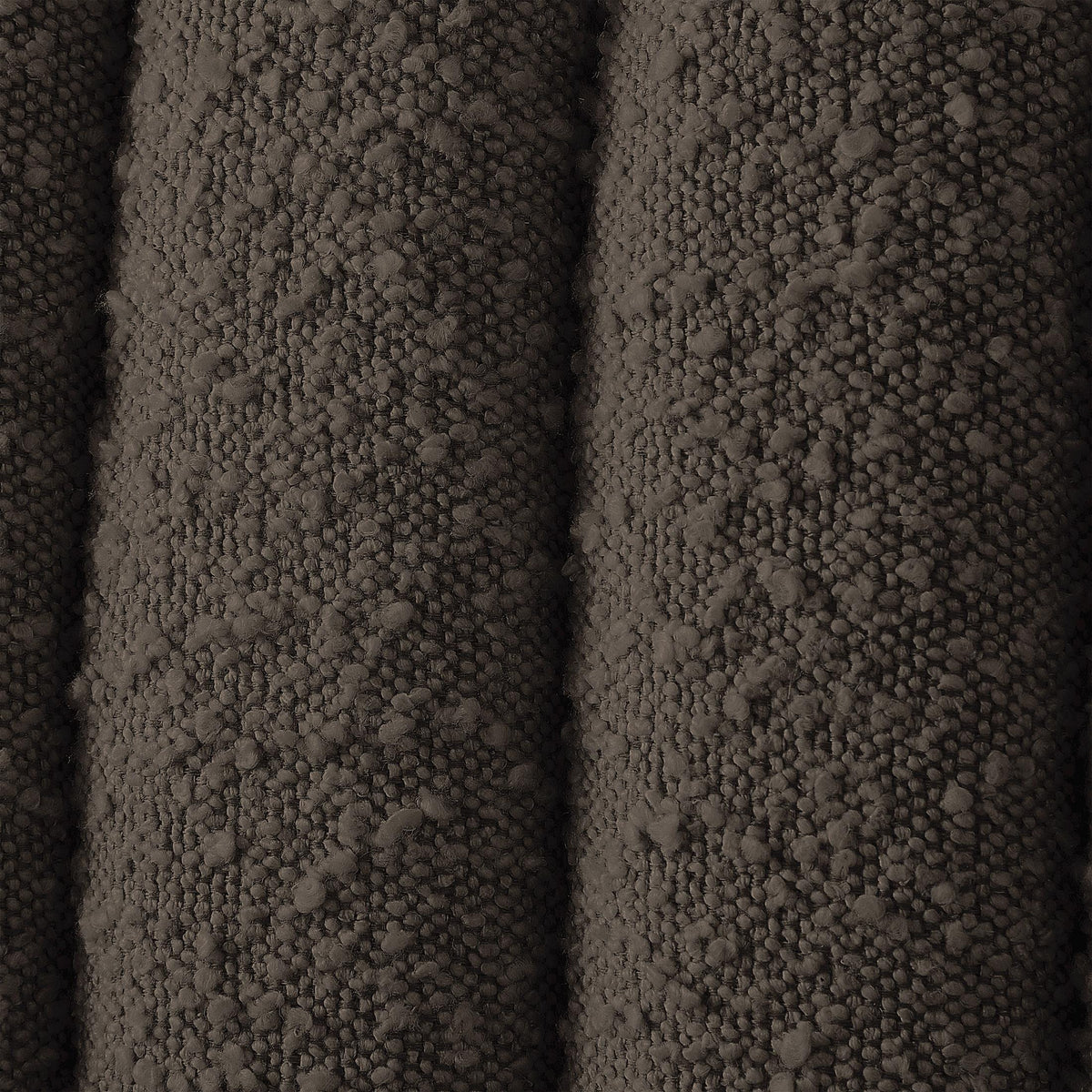 Meridian Nash Brown Boucle Fabric Queen Bed