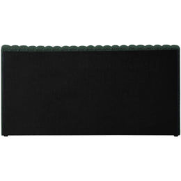 Meridian Nash Green Boucle Fabric King Bed