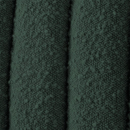 Meridian Nash Green Boucle Fabric Queen Bed