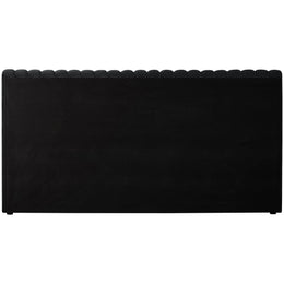 Meridian Nico Black Velvet Full Bed