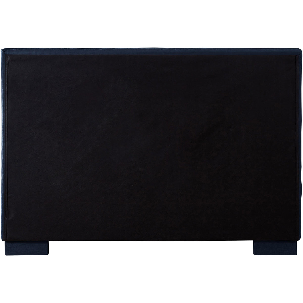 Meridian Paxton Navy Chenille Fabric King Bed (3 Boxes)
